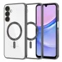 Калъф за Samsung Galaxy A15 4G / A15 5G - Luxury Crystal MagSafe - Черен