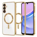Калъф за Samsung Galaxy A15 4G / A15 5G - Luxury Crystal MagSafe - Златен