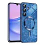 Калъф за Samsung Galaxy A15 4G / A15 5G - Luxury Glitter MagSafe - Deep Blue