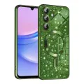Калъф за Samsung Galaxy A15 4G / A15 5G - Luxury Glitter MagSafe - Deep Green