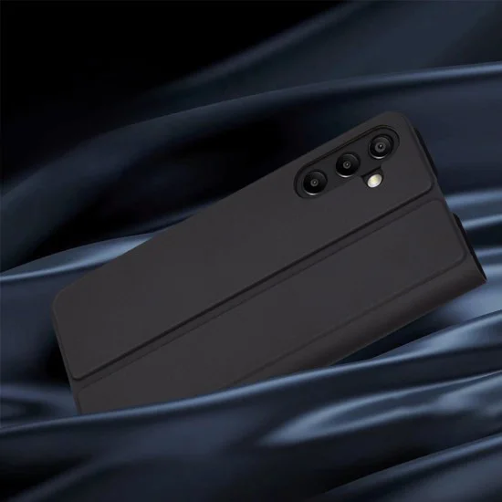 Калъф за Samsung Galaxy A15 4G / A15 5G - Magskin Book - Черен