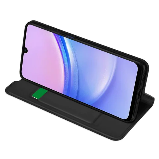 Калъф за Samsung Galaxy A15 4G / A15 5G - Magskin Book - Черен