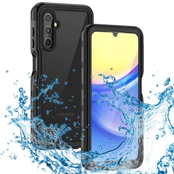 Калъф за Samsung Galaxy A15 4G / A15 5G - ShellBox Waterproof IP68 Case - Черен