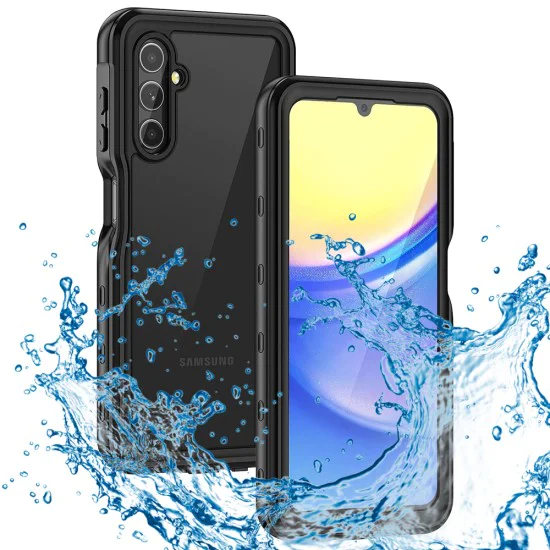 Калъф за Samsung Galaxy A15 4G / A15 5G - ShellBox Waterproof IP68 Case - Черен