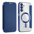Калъф за Samsung Galaxy A15 4G / A15 5G - SmartMag Book Case - Син