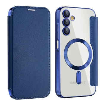 Калъф за Samsung Galaxy A15 4G / A15 5G - SmartMag Book Case - Син