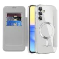 Калъф за Samsung Galaxy A15 4G / A15 5G - SmartMag Book Case - Сив