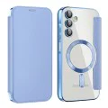 Калъф за Samsung Galaxy A15 4G / A15 5G - SmartMag Book Case - Светло син