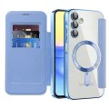Калъф за Samsung Galaxy A15 4G / A15 5G - SmartMag Book Case - Светло син