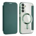 Калъф за Samsung Galaxy A15 4G / A15 5G - SmartMag Book Case - Зелен