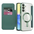 Калъф за Samsung Galaxy A15 4G / A15 5G - SmartMag Book Case - Зелен
