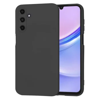 Калъф за Samsung Galaxy A15 4G / A15 5G - SoftFlex - Черен