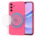 Калъф за Samsung Galaxy A15 4G / A15 5G - SoftFlex MagSafe - Hot Pink