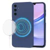 Калъф за Samsung Galaxy A15 4G / A15 5G - SoftFlex MagSafe - Navy Blue