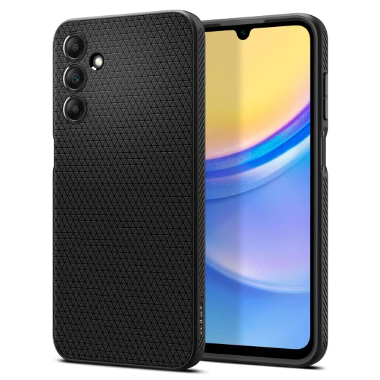 Калъф за Samsung Galaxy A15 4G / A15 5G - Spigen Liquid Air - матово черен