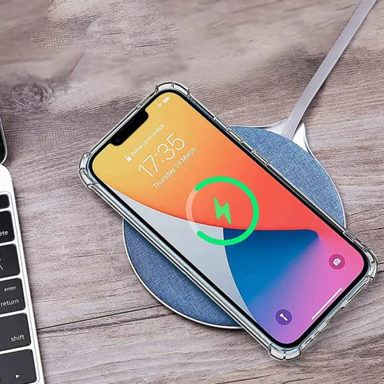 Калъф за Samsung Galaxy A15 4G / A15 5G - Techsuit - Удароустойчив Clear Silicone MagSafe - Прозрачен