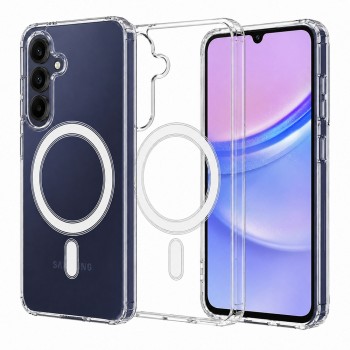 Калъф за Samsung Galaxy A15 4G - MagSafe Pro - Прозрачен