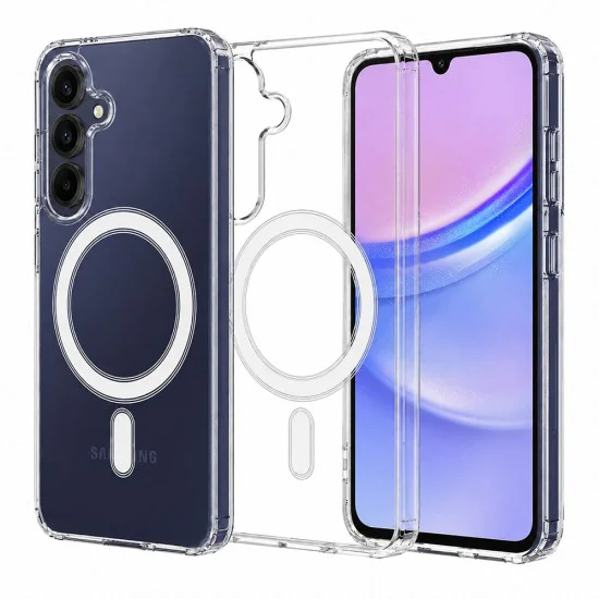 Калъф за Samsung Galaxy A15 4G - MagSafe Pro - Прозрачен