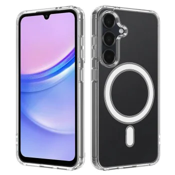 Калъф за Samsung Galaxy A15 4G - MagSafe Pro - Прозрачен