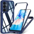 Калъф за Samsung Galaxy A16 4G / A16 5G / A17 5G - ColorVerse 360 Series + Screen Protector - Син