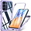 Калъф за Samsung Galaxy A16 4G / A16 5G / A17 5G - ColorVerse 360 ​​Series + протектор за екран - лилав