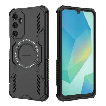 Калъф за Samsung Galaxy A16 4G / A16 5G - ArmorMag Case - Черен