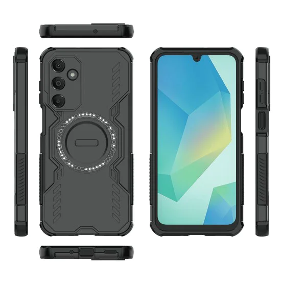 Калъф за Samsung Galaxy A16 4G / A16 5G - ArmorMag Case - Черен