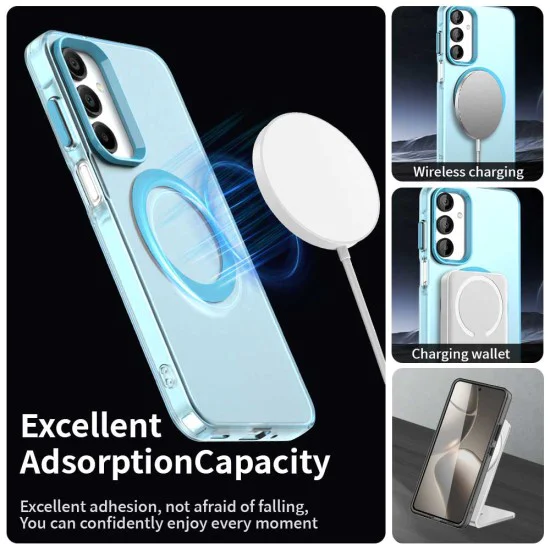 Калъф за Samsung Galaxy A16 4G / A16 5G - CandyCase MagSafe - Син