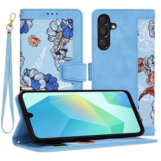 Калъф за Samsung Galaxy A16 4G / A16 5G - FlipCraft - Vibrant Blue