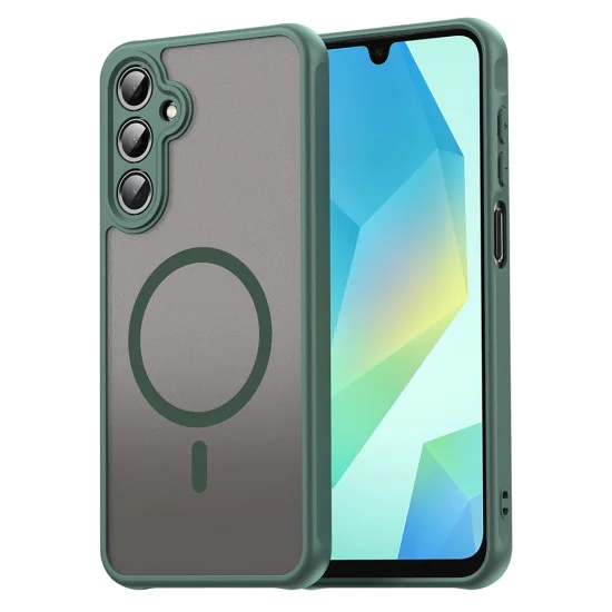 Калъф за Samsung Galaxy A16 4G / A16 5G - HaloFrost II MagSafe - Зелен