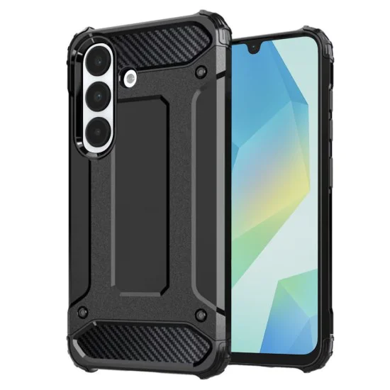 Калъф за Samsung Galaxy A16 4G / A16 5G - Hybrid Armor - Черен