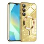 Калъф за Samsung Galaxy A16 4G / A16 5G - Луксозен блясък MagSafe - Златен