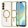 Калъф за Samsung Galaxy A16 4G / A16 5G - Luxury Crystal MagSafe - Златен