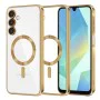 Калъф за Samsung Galaxy A16 4G / A16 5G - Luxury Crystal MagSafe - Златен