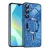 Калъф за Samsung Galaxy A16 4G / A16 5G - Luxury Glitter MagSafe - Deep Blue