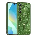 Калъф за Samsung Galaxy A16 4G / A16 5G - Luxury Glitter MagSafe - Deep Green
