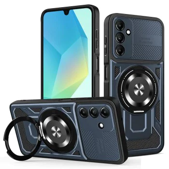 Калъф за Samsung Galaxy A16 4G / A16 5G - RuggedCam - Син