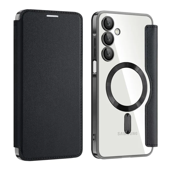 Калъф за Samsung Galaxy A16 4G / A16 5G - SmartMag Book Case - Черен