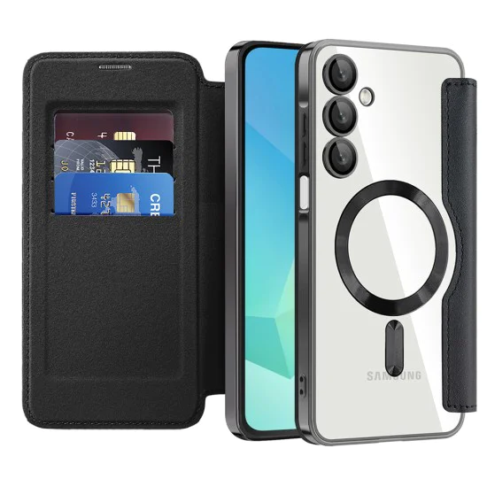 Калъф за Samsung Galaxy A16 4G / A16 5G - SmartMag Book Case - Черен