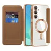 Калъф за Samsung Galaxy A16 4G / A16 5G - SmartMag Book Case - Кафяв
