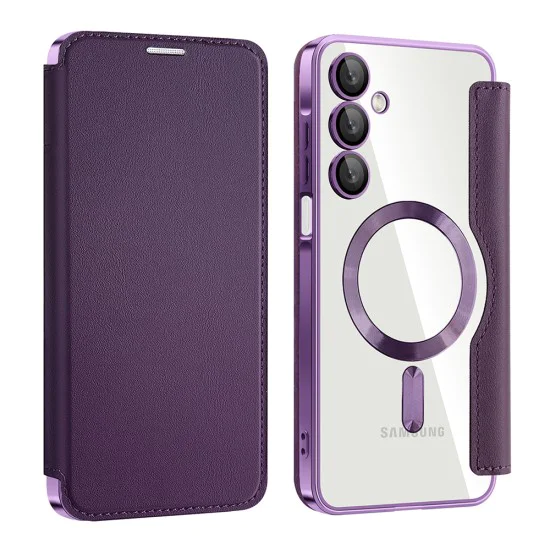Калъф за Samsung Galaxy A16 4G / A16 5G - SmartMag Book Case - Лилав