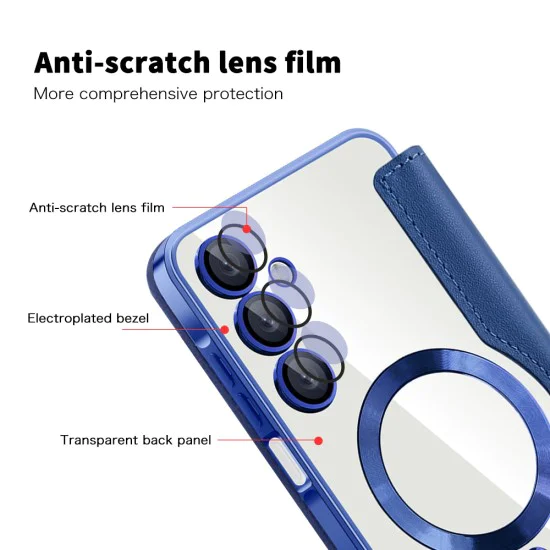 Калъф за Samsung Galaxy A16 4G / A16 5G - SmartMag Book Case - Син
