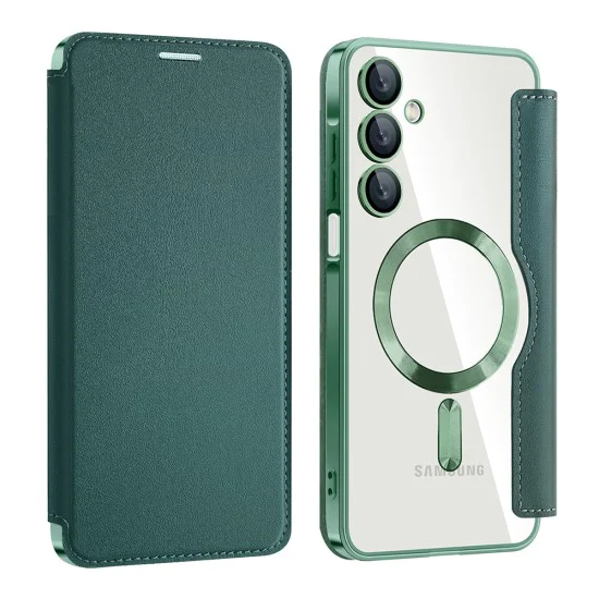 Калъф за Samsung Galaxy A16 4G / A16 5G - SmartMag Book Case - Зелен