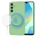 Калъф за Samsung Galaxy A16 4G / A16 5G - SoftFlex MagSafe - ментово зелен