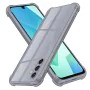 Калъф за Samsung Galaxy A16 4G / A16 5G - Techsuit - Удароустойчив Clear Silicone - Опушено Черен