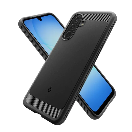 Калъф за Samsung Galaxy A17 4G / A17 5G - Spigen - Rugged Armor - Черен