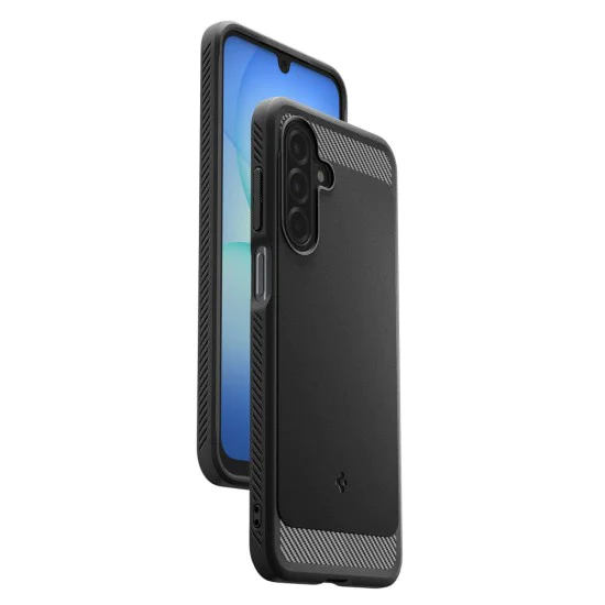 Калъф за Samsung Galaxy A17 4G / A17 5G - Spigen - Rugged Armor - Черен