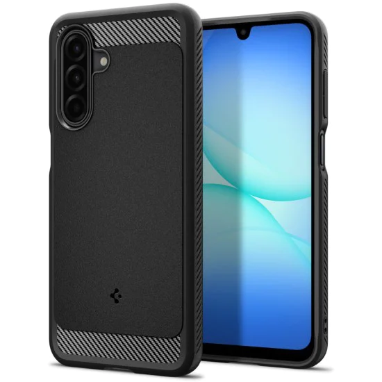 Калъф за Samsung Galaxy A17 4G / A17 5G - Spigen - Rugged Armor - Черен