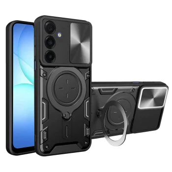 Калъф за Samsung Galaxy A17 5G / A17 4G - Techsuit - CamGuard Pro - Черен