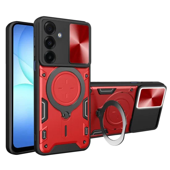 Калъф за Samsung Galaxy A17 5G / A17 4G - Techsuit - CamGuard Pro - Червен